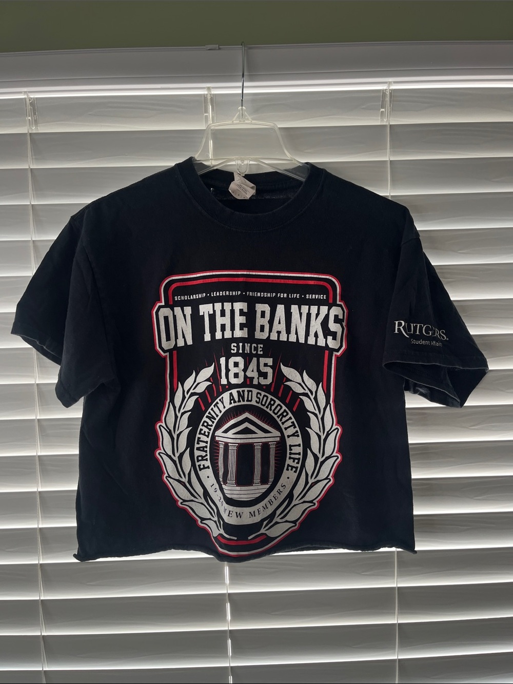 Rutgers crop top